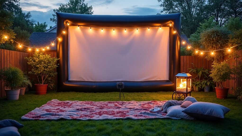choosing ideal movie screen