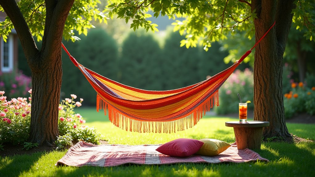 relaxing backyard hammock ideas