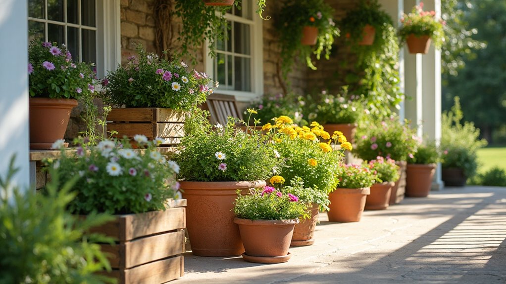 13 Porch Planter Ideas - Preserved Gardens